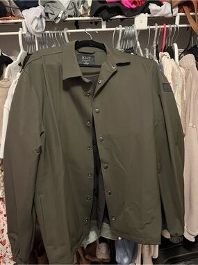 Bylt Olive Green Men's Coach Jacket